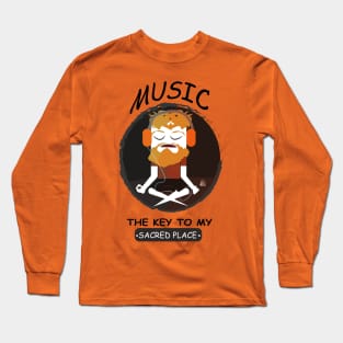 Music (the key to my sacred place) Long Sleeve T-Shirt